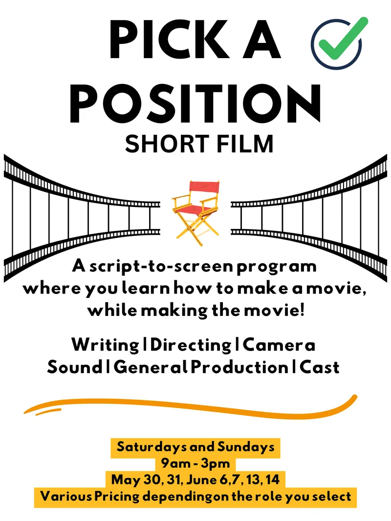 Make a Short Film: Pick a Position